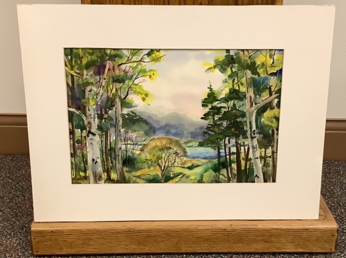 Wooded Watercolor