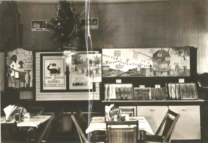 Honey products that were sold in a Crookston store in the early days