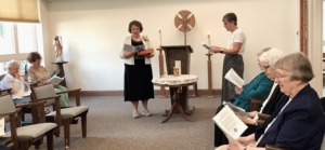 Sue responded to the gift of Scripture.