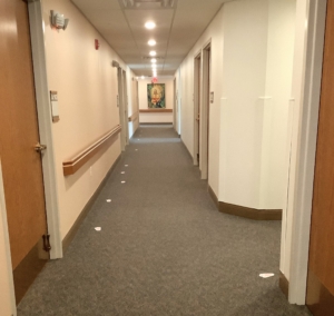 And also down both living group hallways!