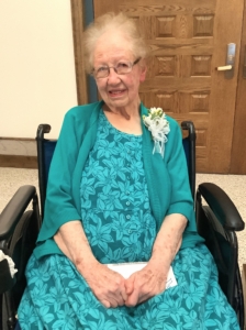 Sister Jeannine Spain, 75 years professed