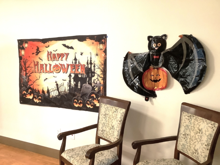 The atmosphere was spooktacular!